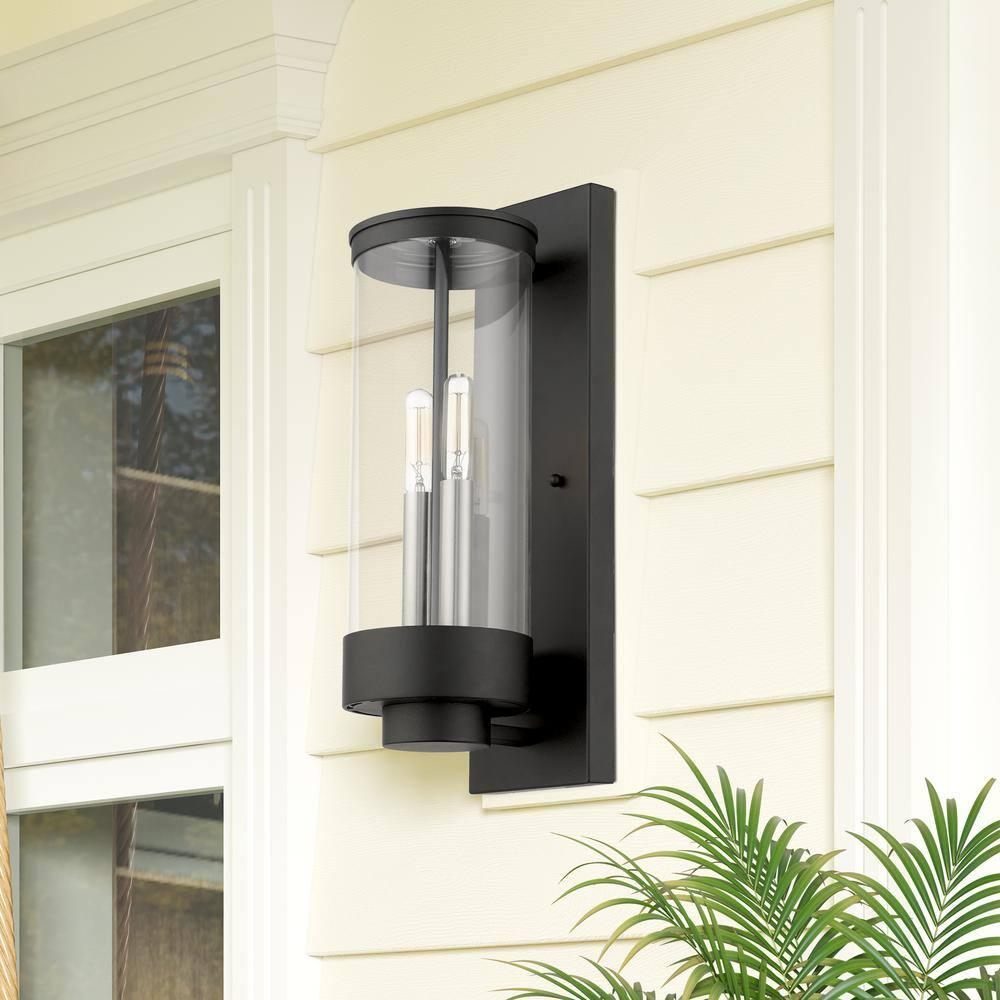 Livex Lighting Hillcrest 2 - Light Wall Light in  Textured Black