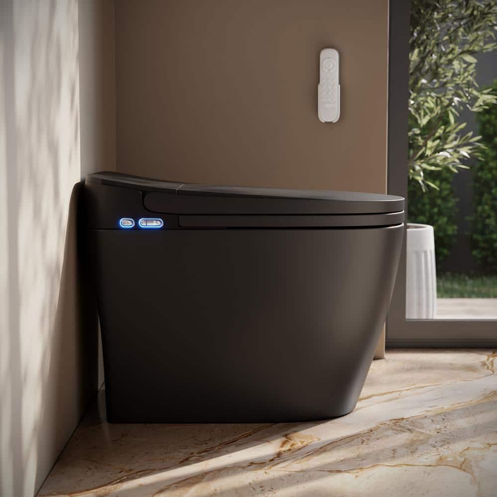 Avancer One Piece Smart Toilet 1.28 GPF With Heated Bidet, Air Drying, Night Light, Foot Sensor