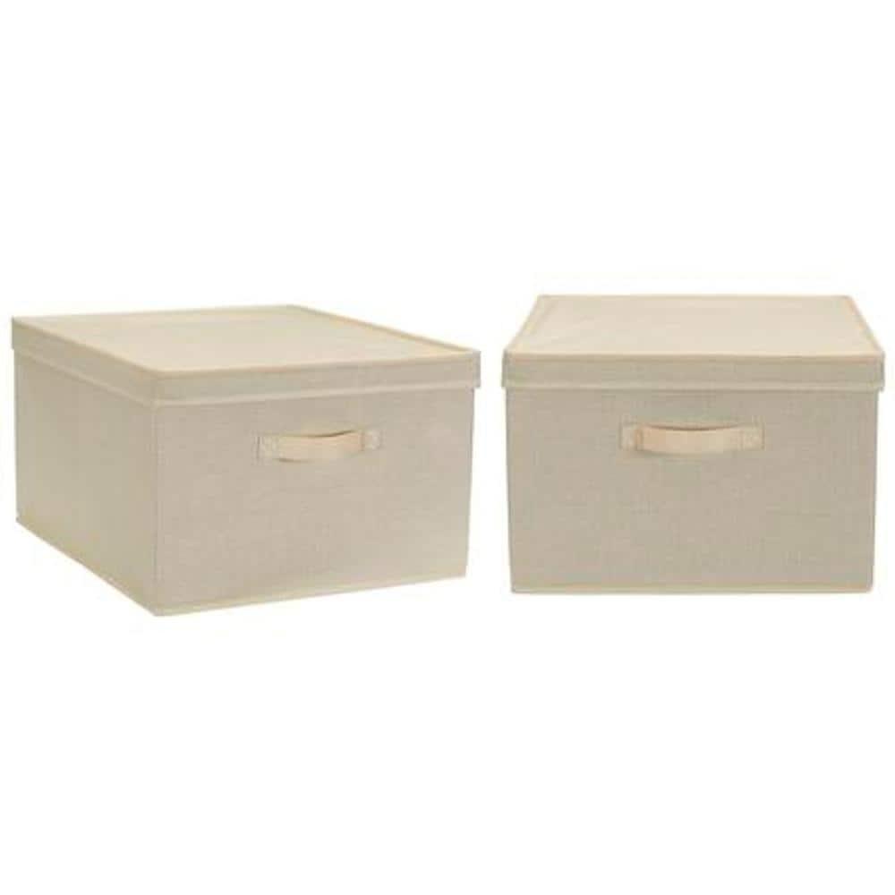 Household Essentials Household Essentials Fabric Bin (Set of 2)