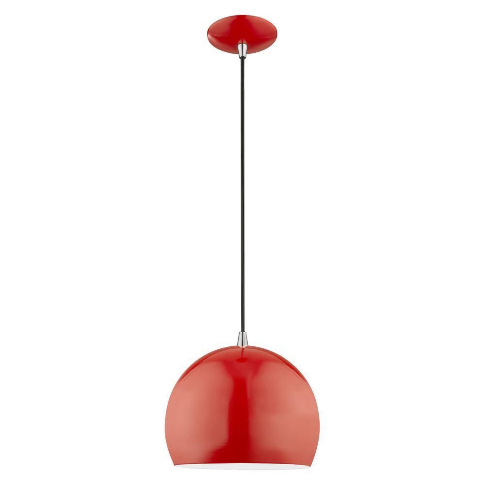 Schultz Single Light Metal Dimmable Pendant
