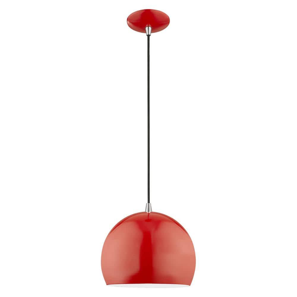 Schultz Single Light Metal Dimmable Pendant