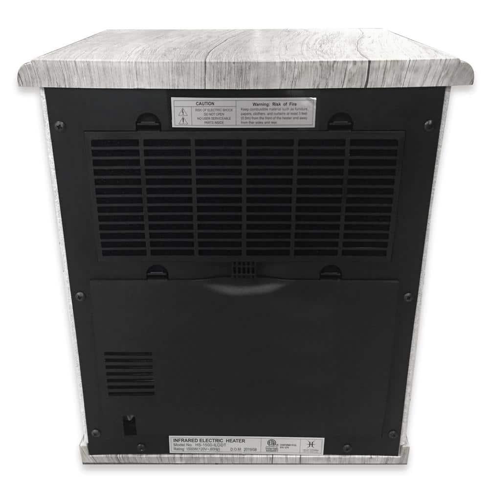 Heat Storm Heat Storm 1500 Watt 5200 BTU Electric High Efficiency Cabinet Space Heater with Adjustable Thermostat , Remote Included and with Digital Display