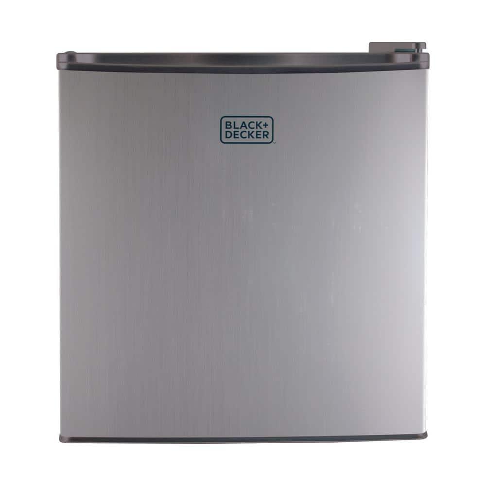 BLACK+DECKER BCRK Series 1.7 cu. ft. Freestanding Mini Fridge with Freezer