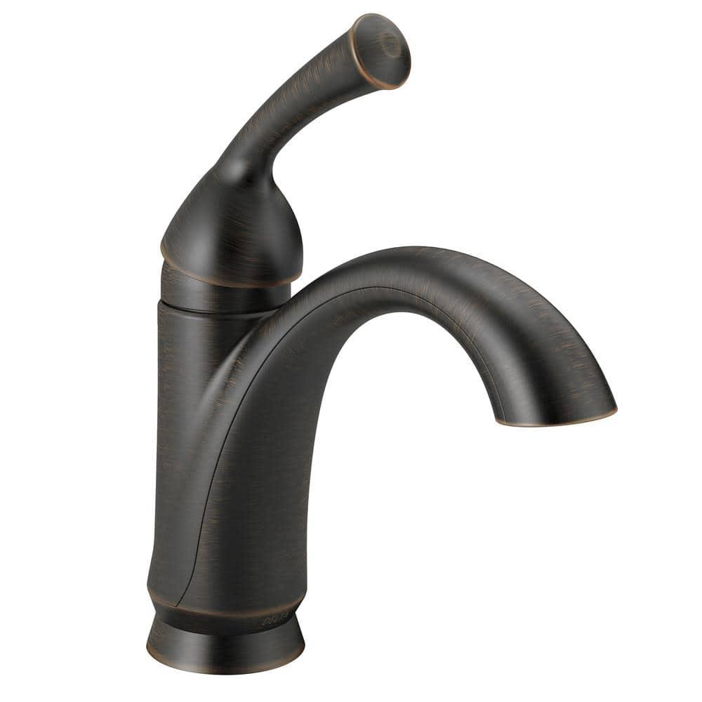 Haywood Single Hole Bathroom Faucet with Drain Assembly, Single Handle Bathroom Sink Faucet