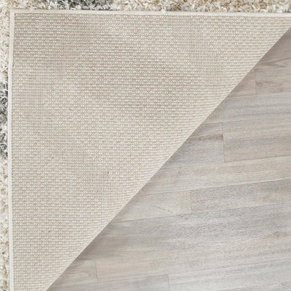 Dallas Shag SGD258 Power Loomed Indoor Area Rug - Ivory/Grey - 8'x10' - Safavieh.