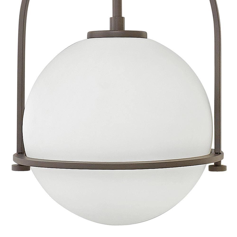 Arie Single Light Glass Dimmable Pendant