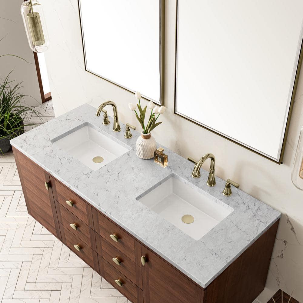 Aliza 60" Double Bathroom Vanity Set