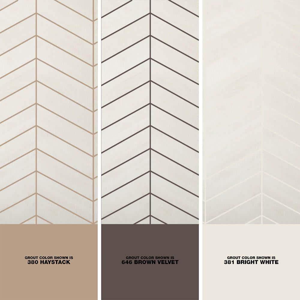 Chevron 24 in. x 48 in. Matte Porcelain Floor and Wall Tile (15.49 Sq. Ft. / Case)