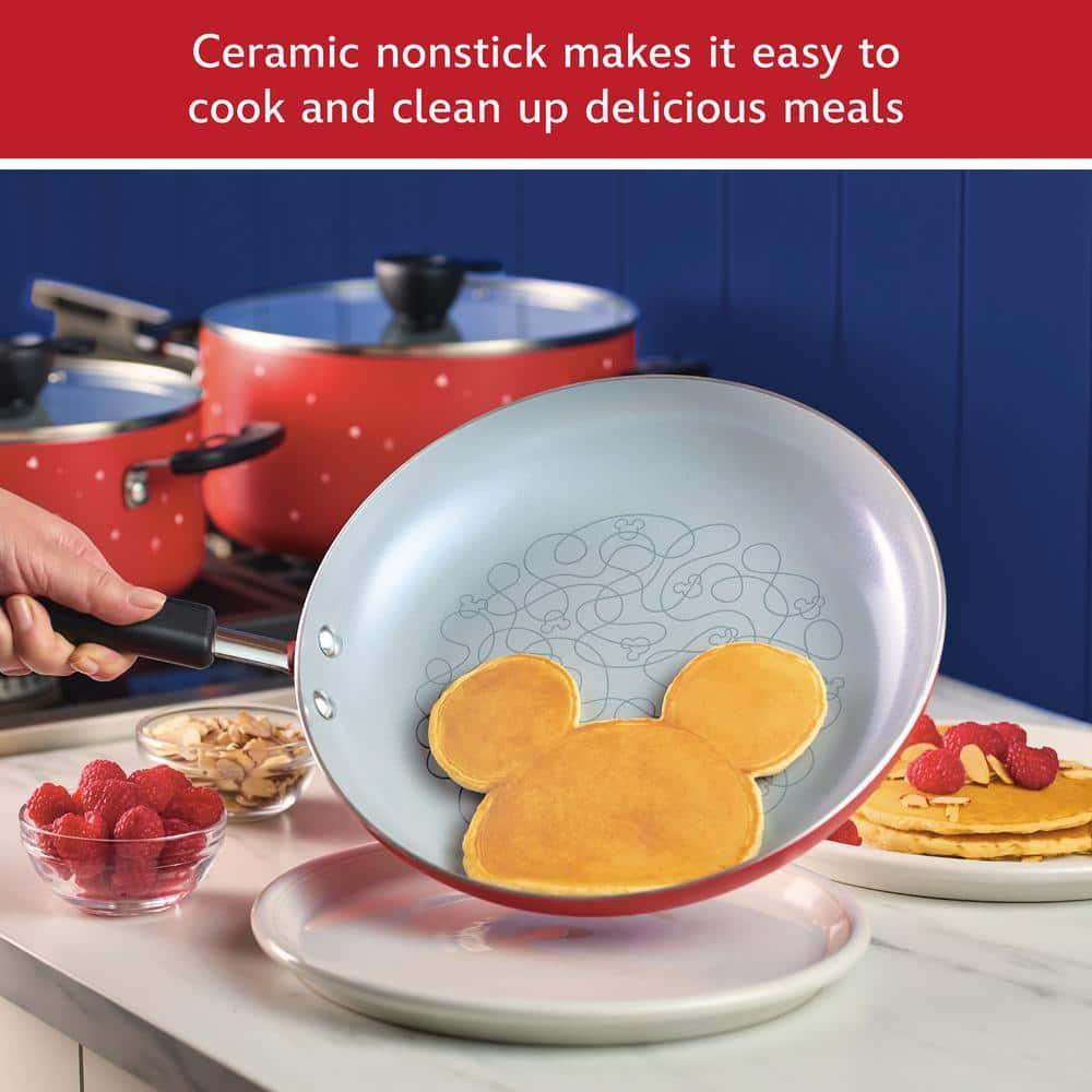 Farberware Farberware Disney Bon Voyage Nonstick Cookware Pots And Pans Set With Baking Pan, 7 Piece