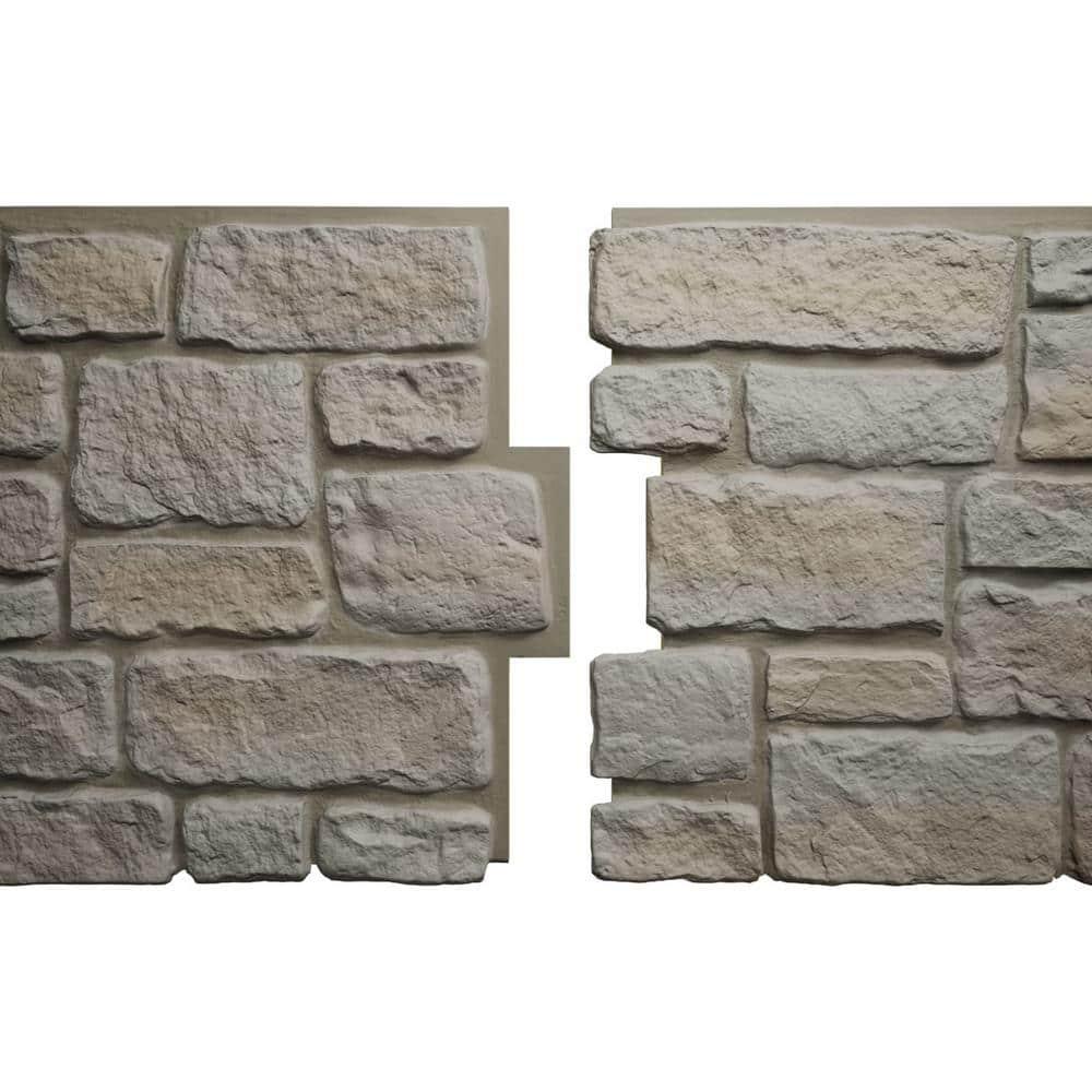 Ekena Millwork EverStone Cobblestone Faux Stone Panel
