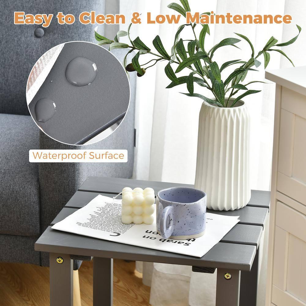 Costway Costway Solid Wood End Table