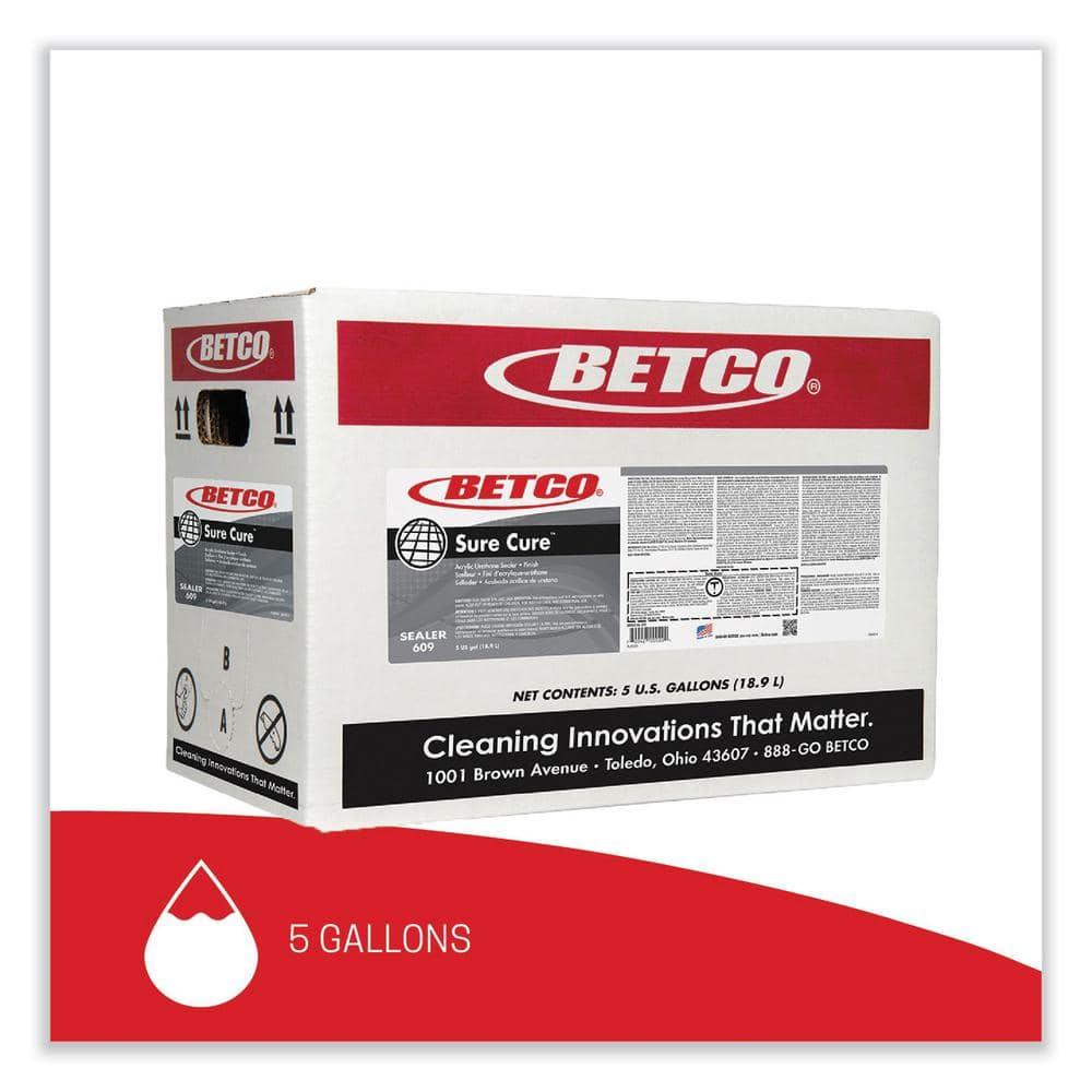 Betco® Sure Cure Urethane Fortified Sealer/Finish, 5 gal Bag-in-Box 609B500