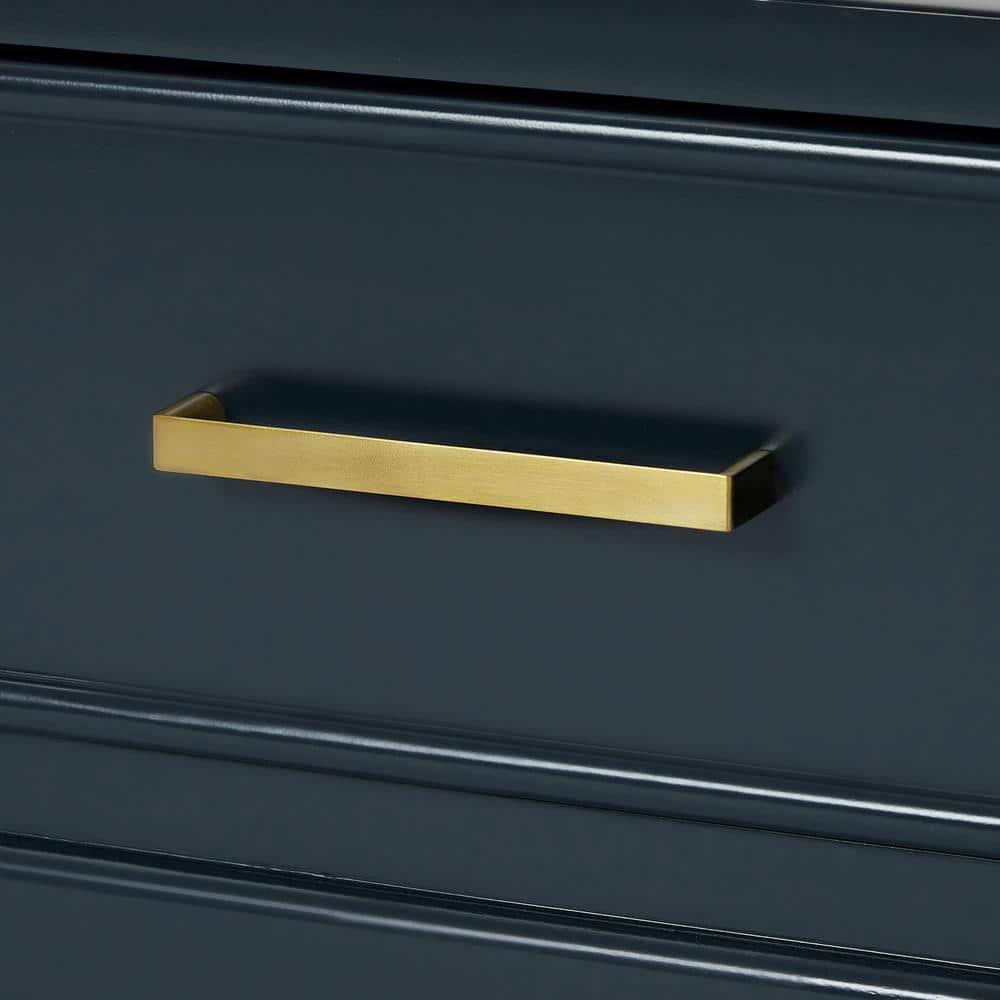 Ariel M060d-Bc Stafford Mueble Tocador Independiente Doble de 61" Solamente - Azul