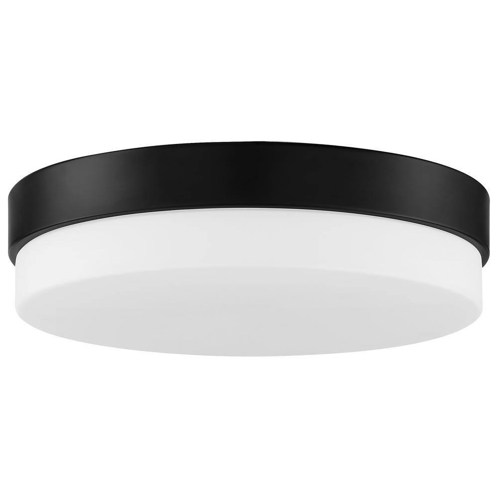 Access Lighting Roma 1 - Light Flush Mount in  Matte Black