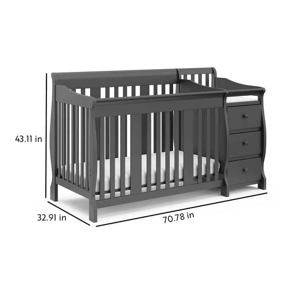 Portofino 5-in-1 Convertible Crib and Changer