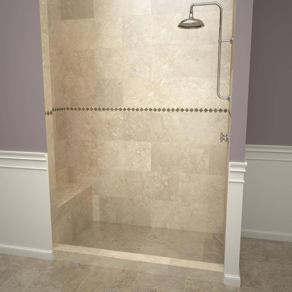 Tile Redi Rt3048l-Rb30-Kit Base'n Bench 30" X 60" Rectangular Shower Base - Tileable
