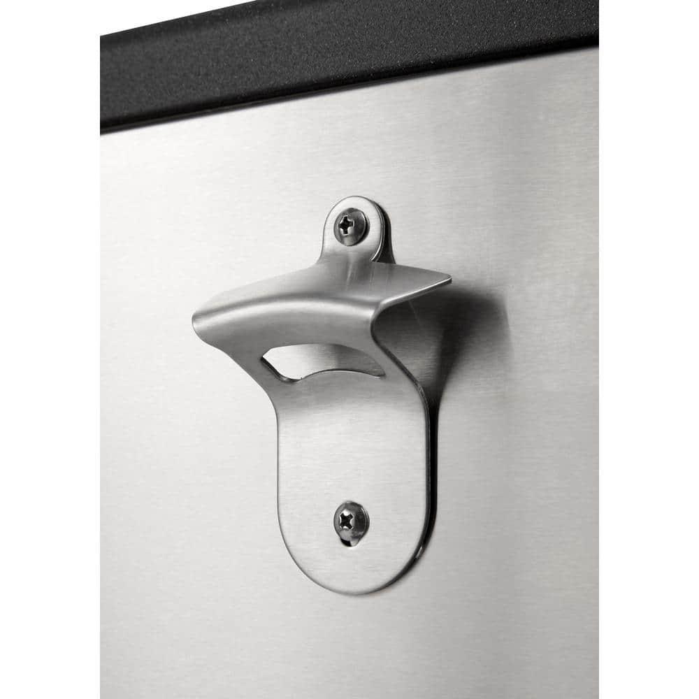 Trinity TRINITY 100 Qt./25 Gal. Stainless Steel Wheeled Cooler w/ Detachable Tub