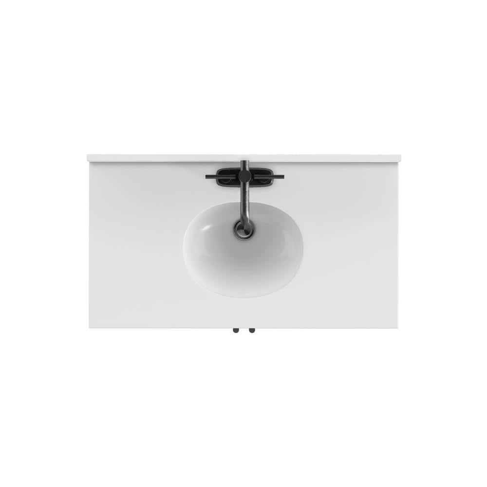 Twin Star Home 36" Single Bathroom Vanity, Canyon Lake Pine