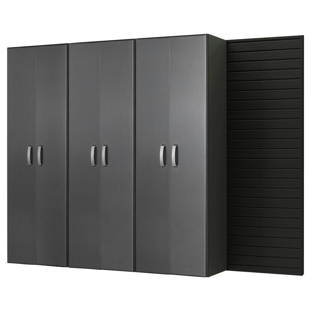 Flow Wall Deluxe 3 Piece Single Storage Cabinet ( 72'' H x 96'' W x 16.75'' D)