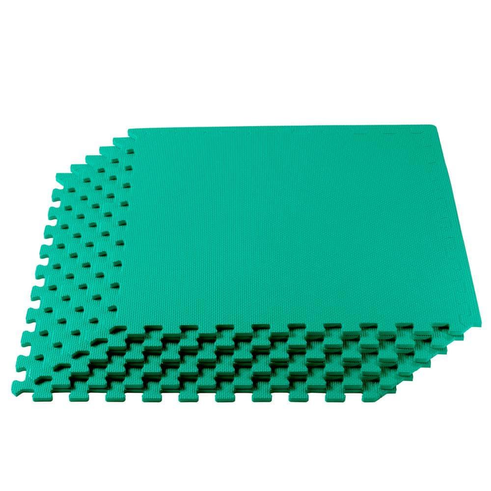 We Sell Mats 3/8" Thick Multipurpose Foam Floor Tile 24 Square Feet (6 Tiles)