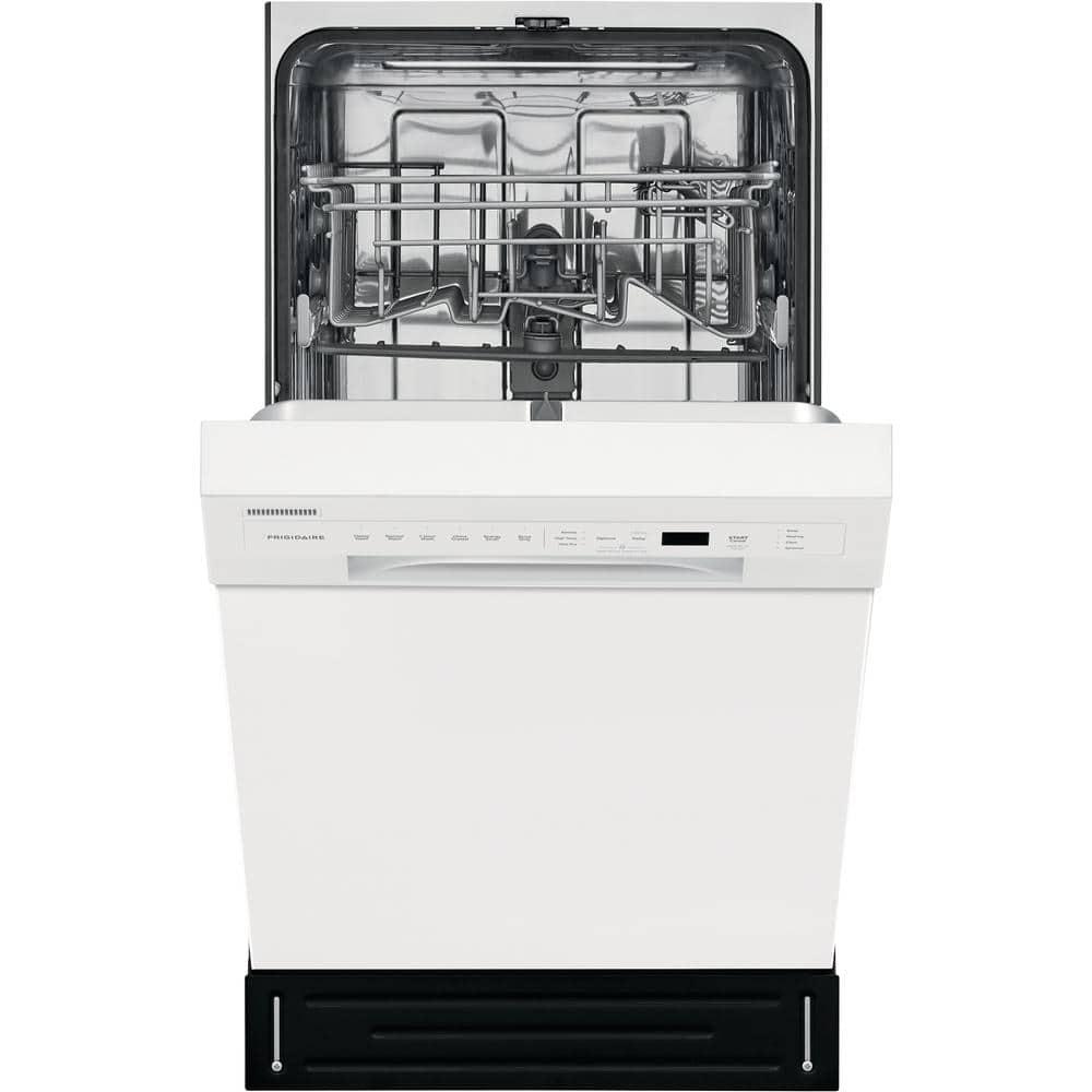 Frigidaire Frigidaire Series 18" 52 dBA Built-in Full Console Dishwasher with Cycle Status Indicators FFBD1831UW