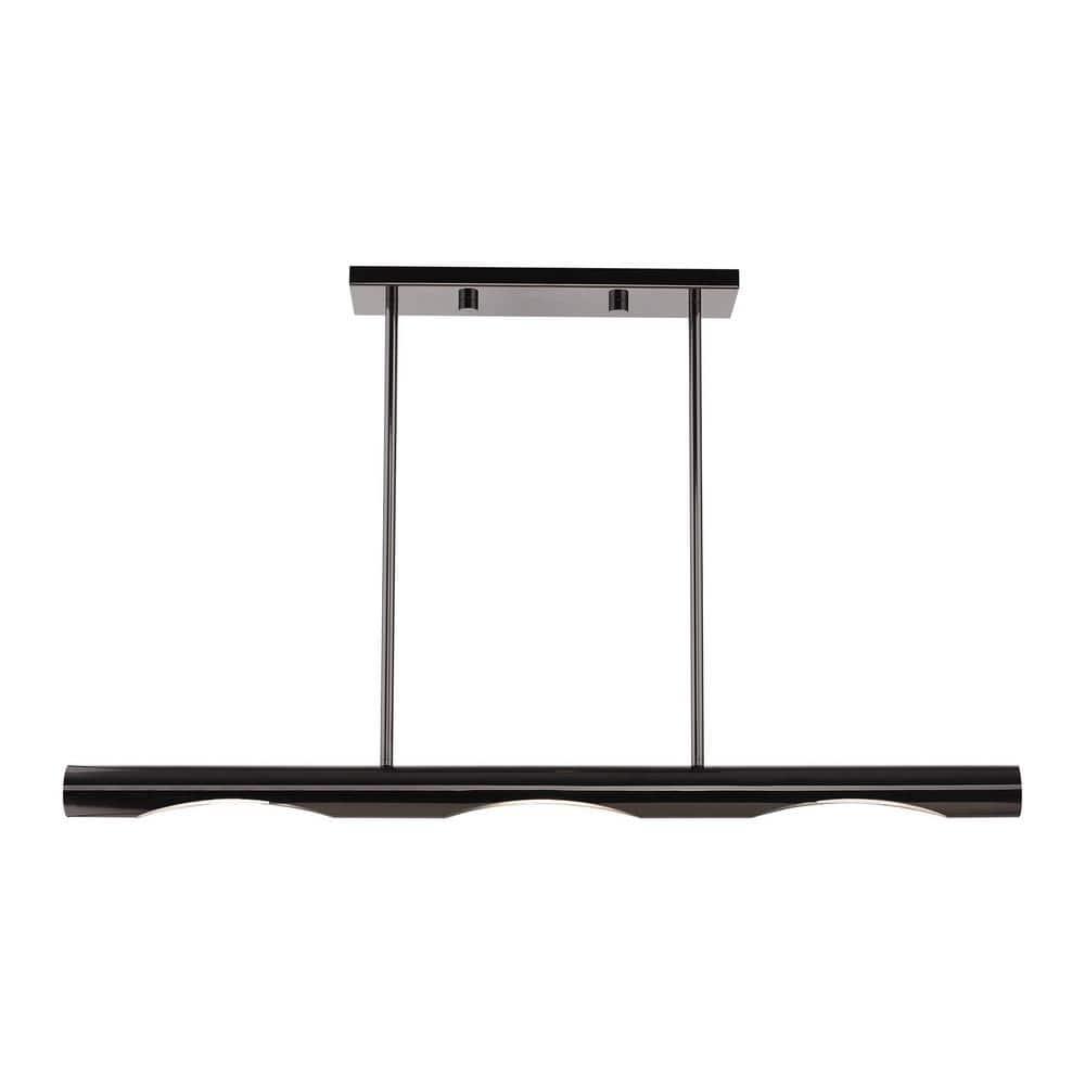 Livex Lighting Acra 3 - Light Chandelier in  Black Chrome