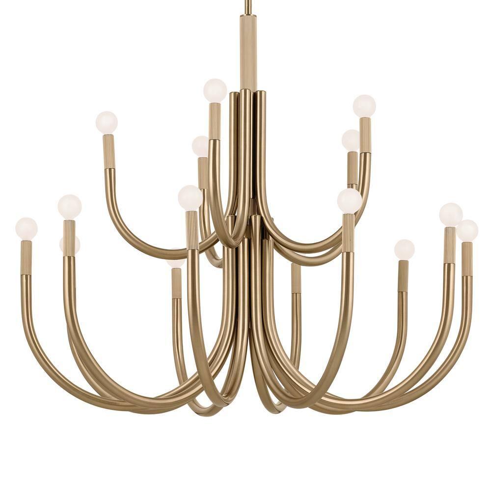 Kichler Lighting - Odensa - 15 Light Chandelier-35.75 Inches Tall and 40.25