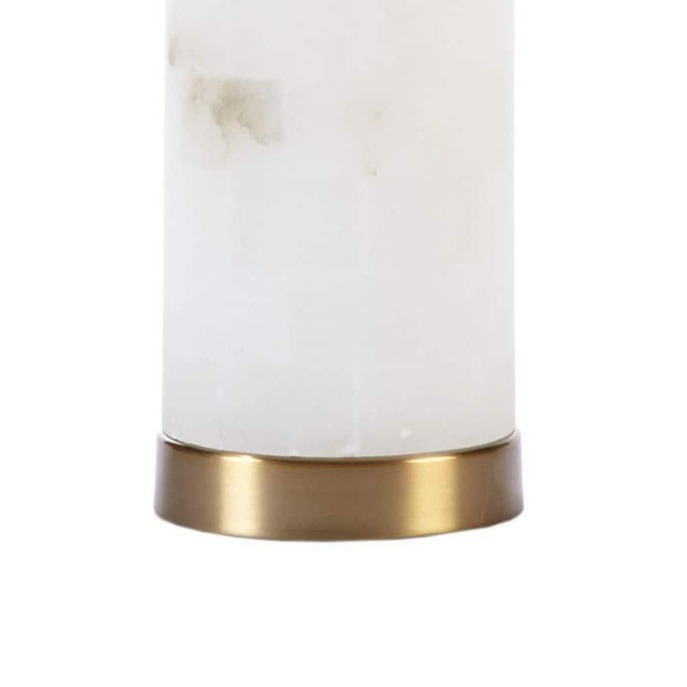 Everly Quinn Alabaster Table Lamp