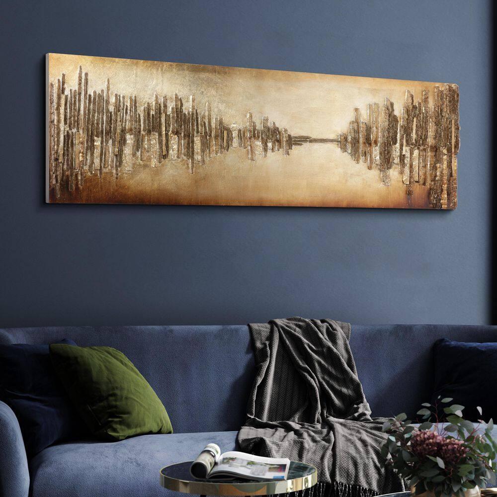 Foundry Select "Passages" Handed Painted Rugged Wooden Wall Art