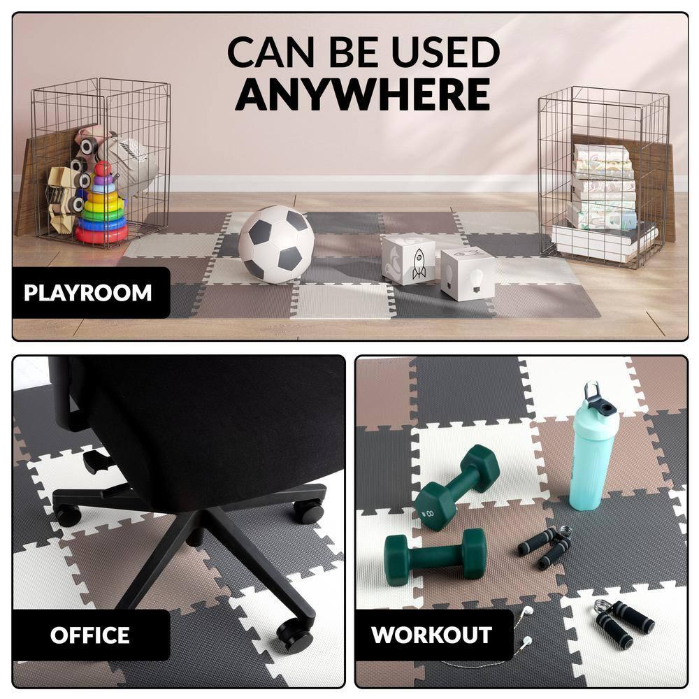 Foam Floor Tiles 20PK - 20sqft (Neutral)