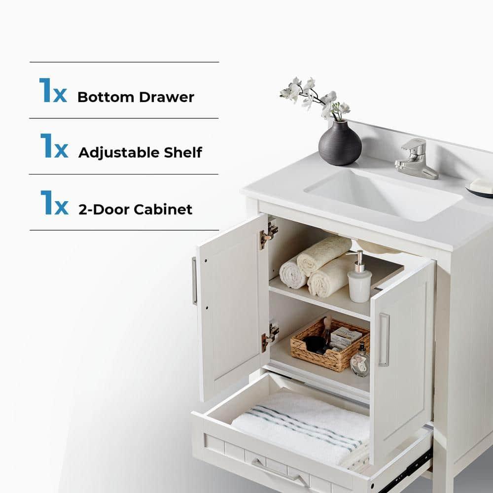 Ove Decors OVE Decors Kansas 30" Single Bathroom Vanity