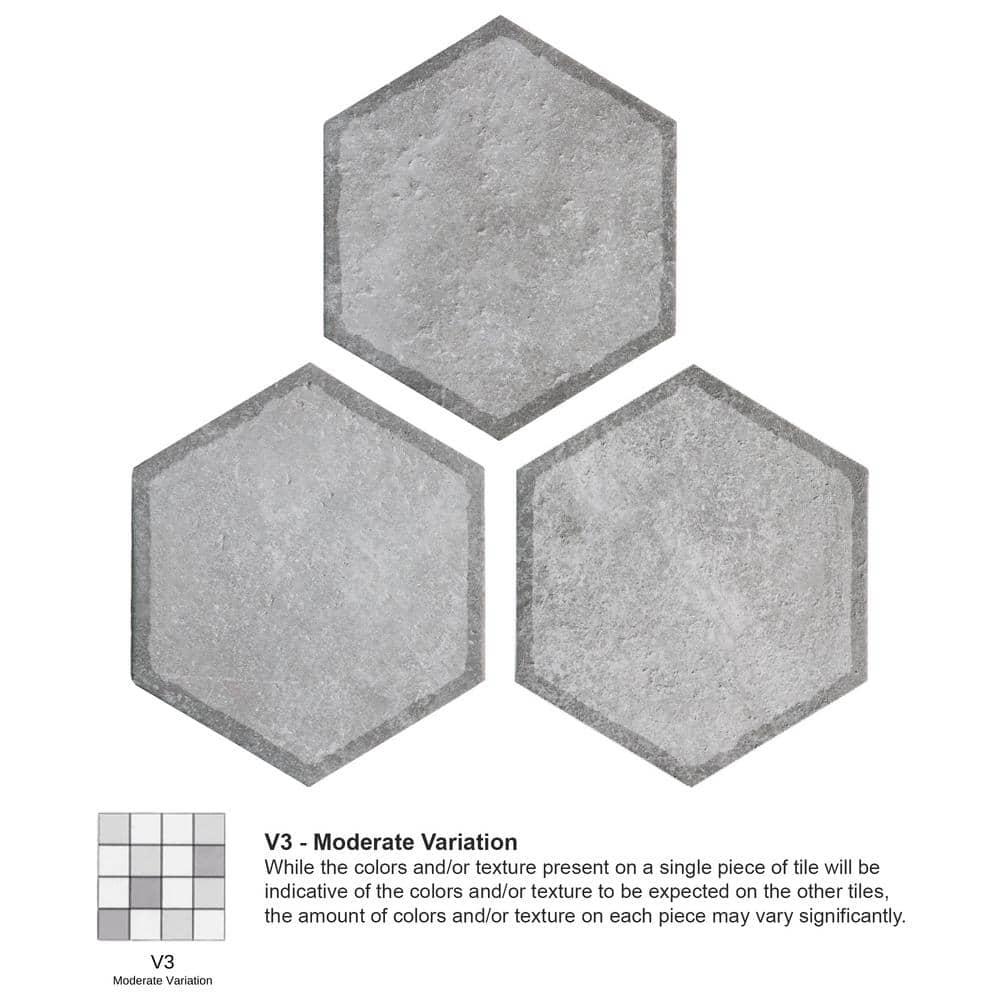 Dakota 8" X 9" Porcelain Wall & Floor Tile