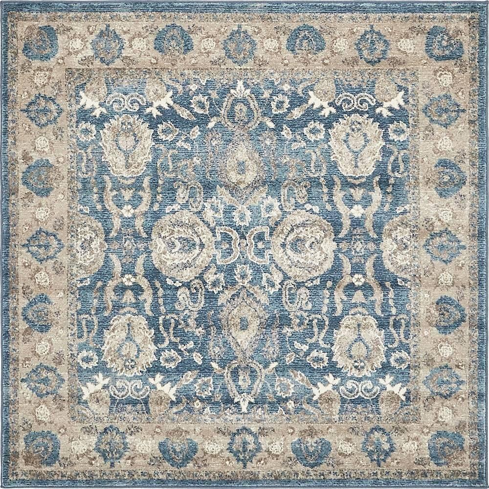 RugPal Linz Oriental Blue Area Rug