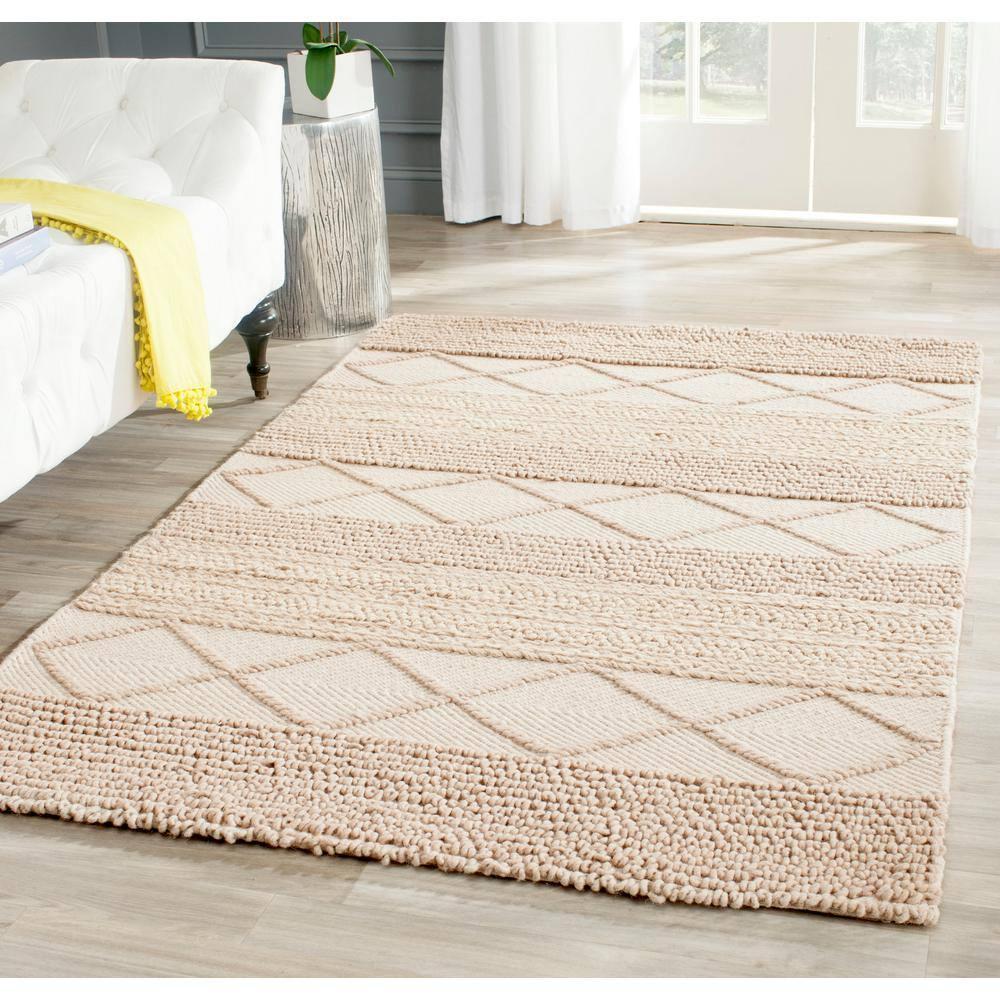 Natura NAT217 Hand Woven Accent Rug - Beige - 3'x5' - Safavieh.