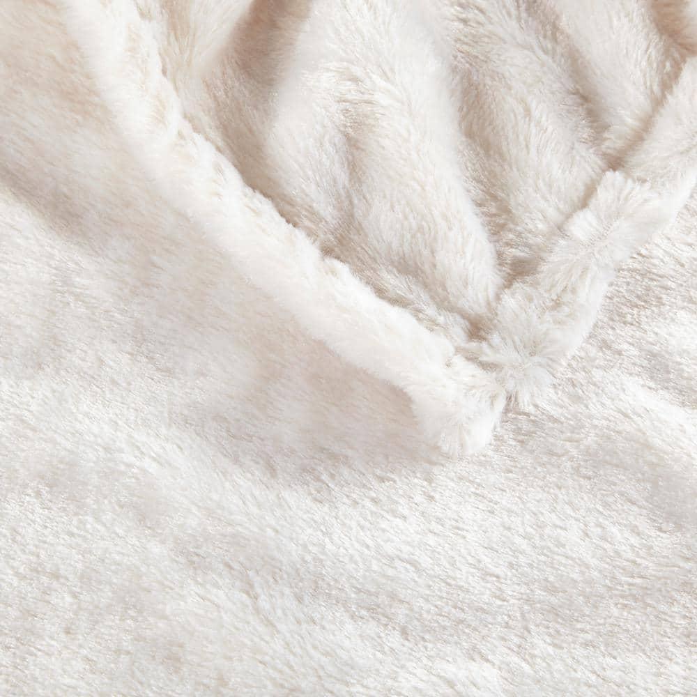 Beautyrest Heated Duke Faux Fur Throw