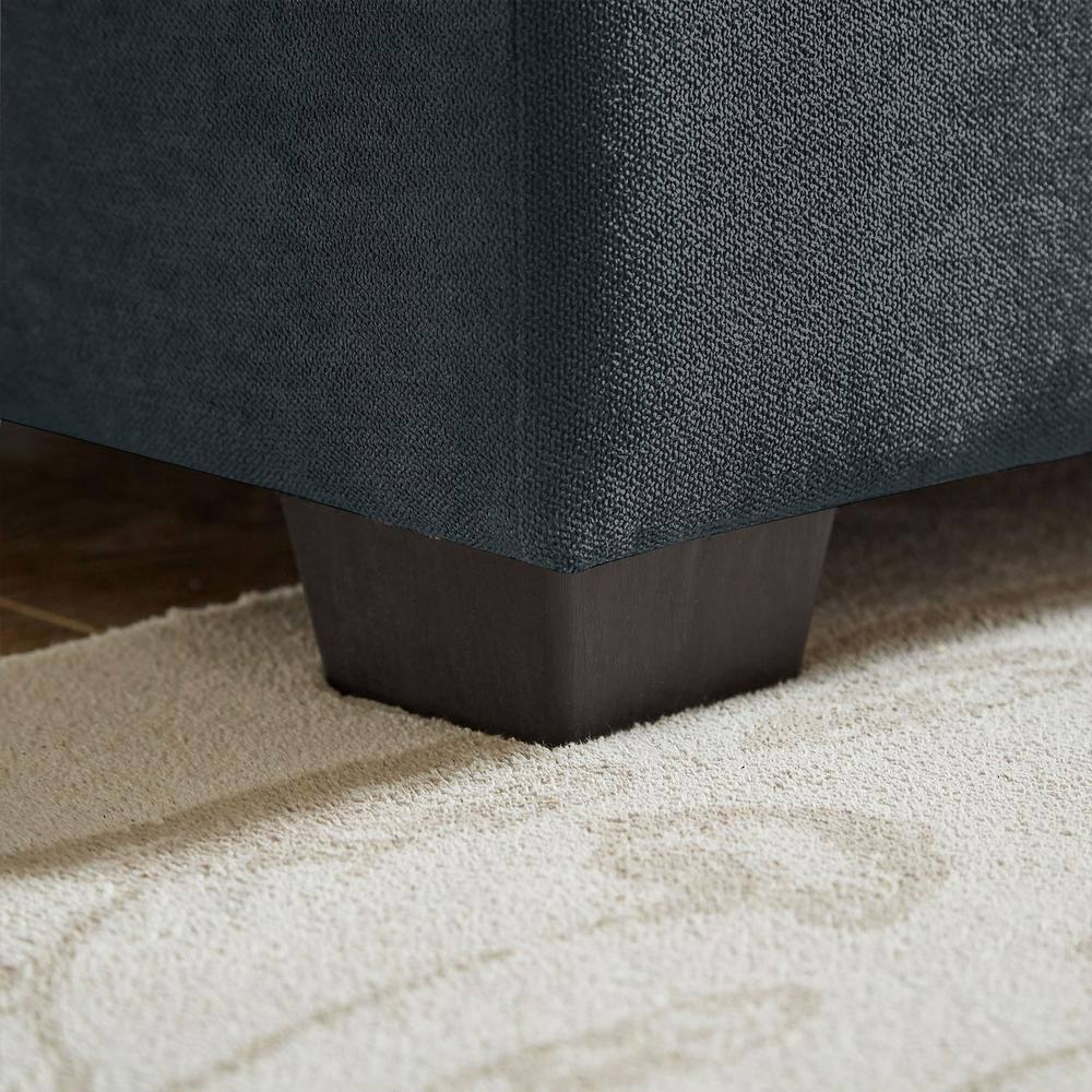 82" Convertible Sectional Sofa, L-Shaped Comfy Cloud Couch with Reversible Chaise and Padded Armrests, Modern Polyester 3 Seat Sofa Couches for Living Room (Green)