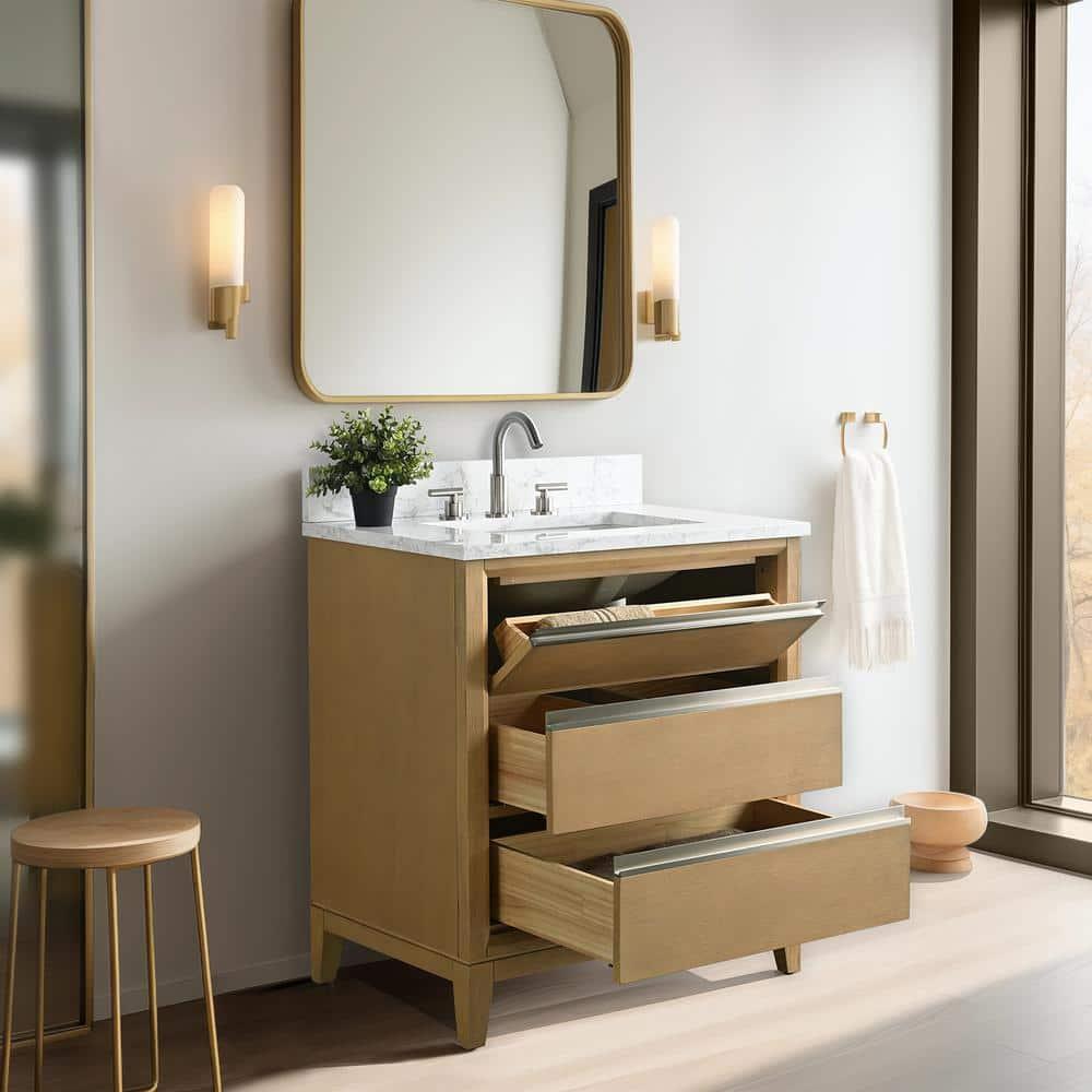 30 Single Bathroom Vanity with Top