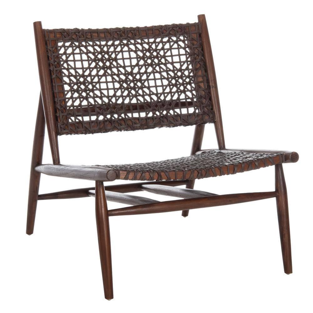 Bandelier Accent Chair - Brown - Safavieh