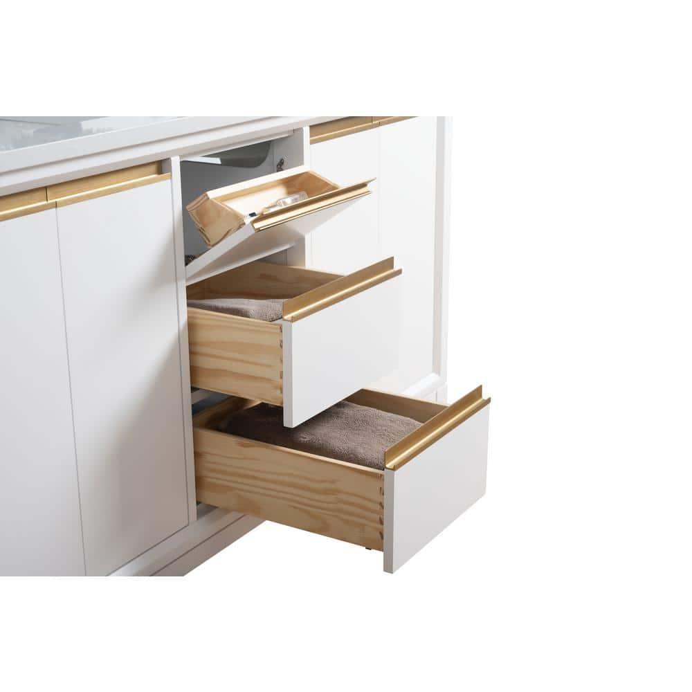 60 Double Bathroom Vanity with Top