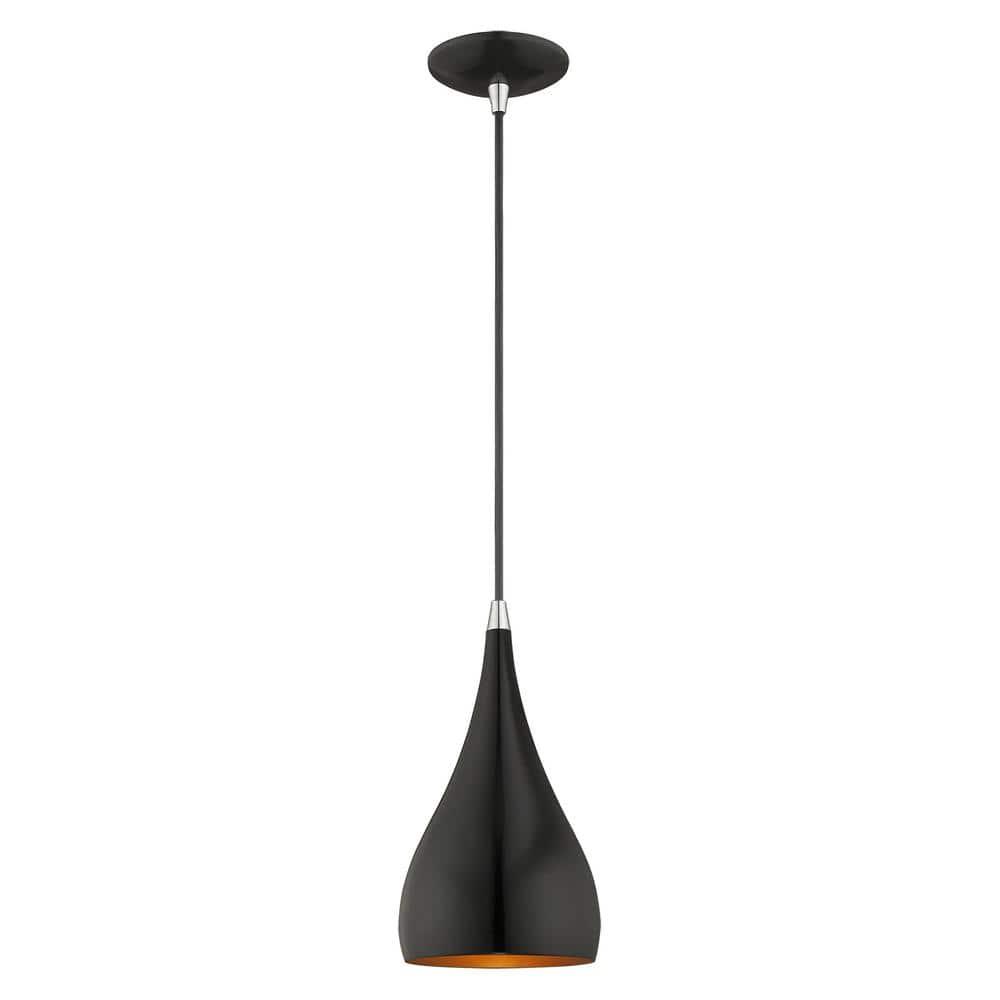 Schultz Single Light Metal Dimmable Pendant