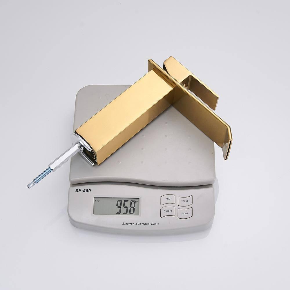 VIBRANTBATH Single-Hole Single-handle Bathroom Faucet with Drain Assembly YZJ9004-G-2