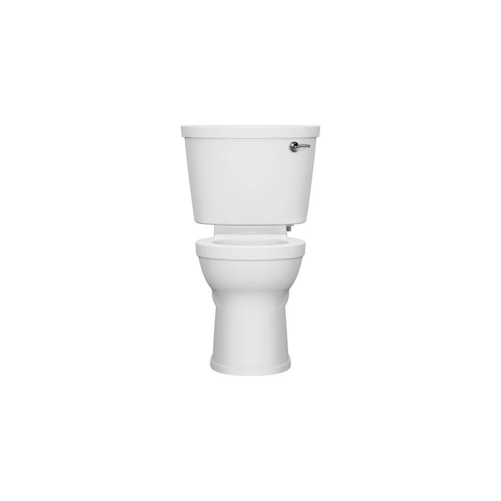 White Elongated Two-Piece High Efficiency Toilet
