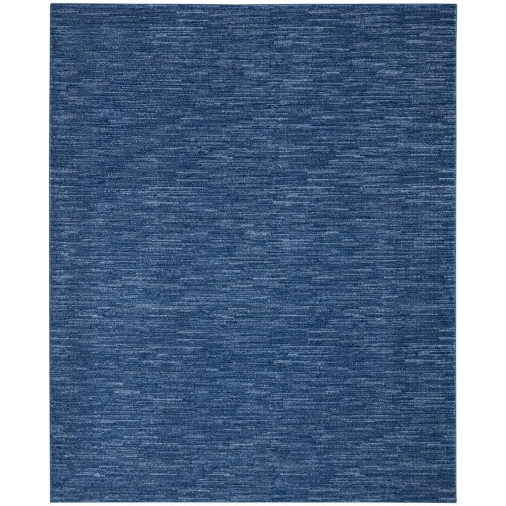 Nourison Nourison Essentials NRE01 Indoor/outdoor Area Rug - Navy Blue 5' x 7'