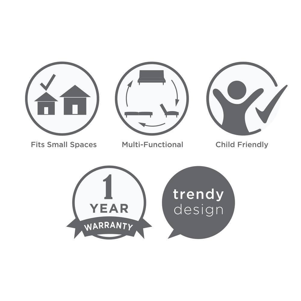 DHP Lively Junior Twin Metal Loft Bed, Silver with Blue Slide