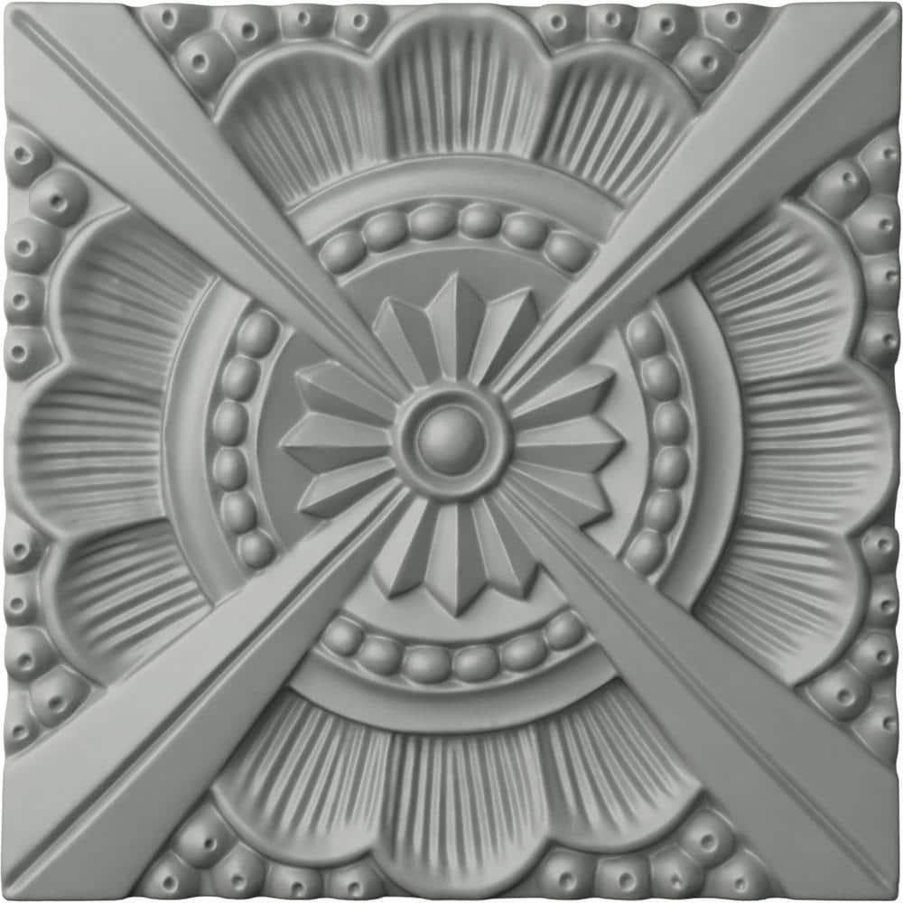 Ekena Millwork Palmetto 7.875'' H x 7.875'' W x 625'' D Urethane Rosette Applique