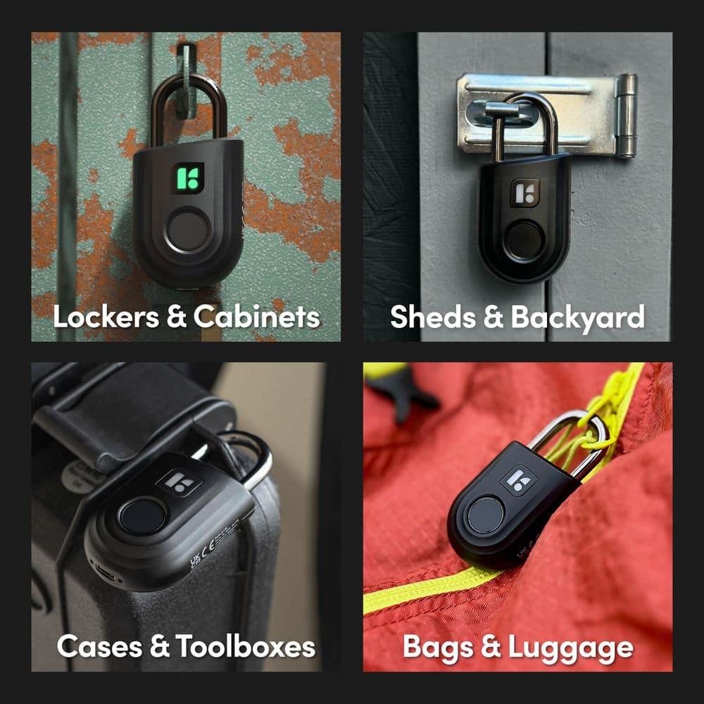 igloohome Smart Padlock Lite (Black), SP3B