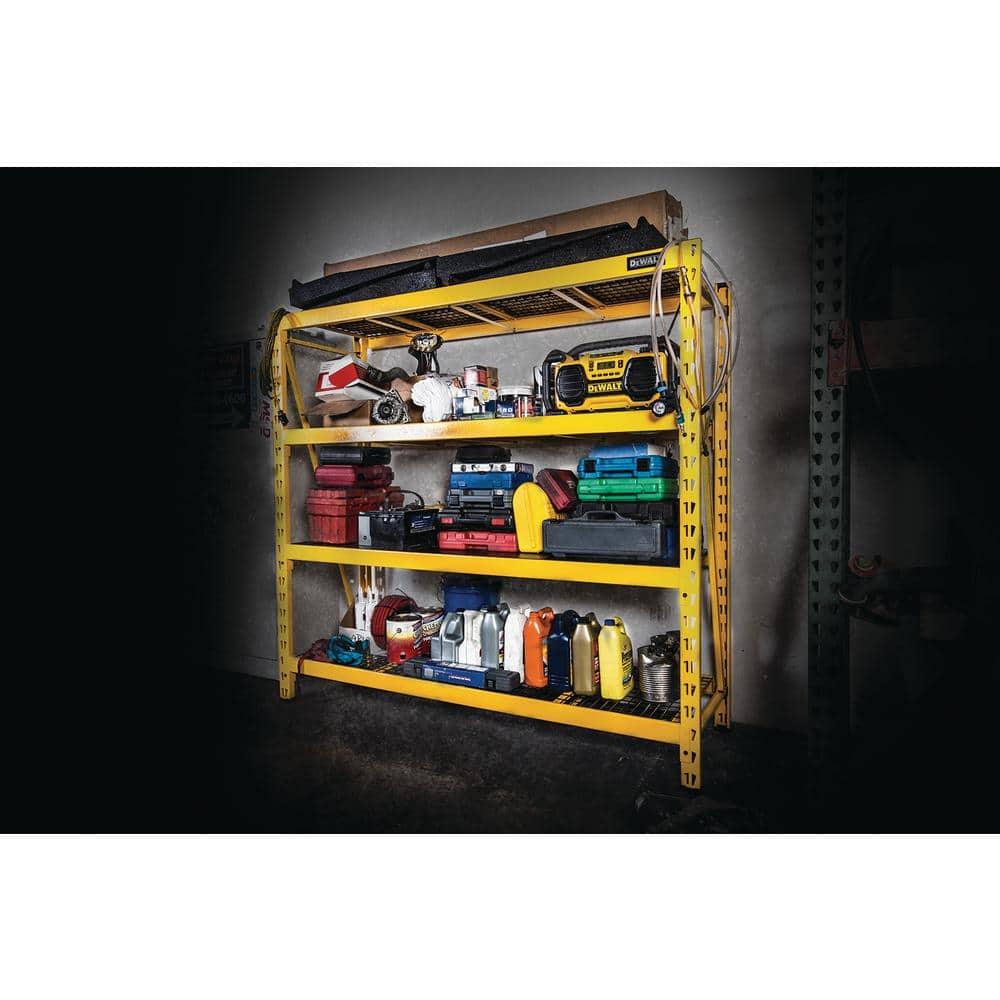 DeWalt Shelving 56829 Dewalt-Rak-Dxst10000 6Ft 4-Shlf Indust Rack,Yellow