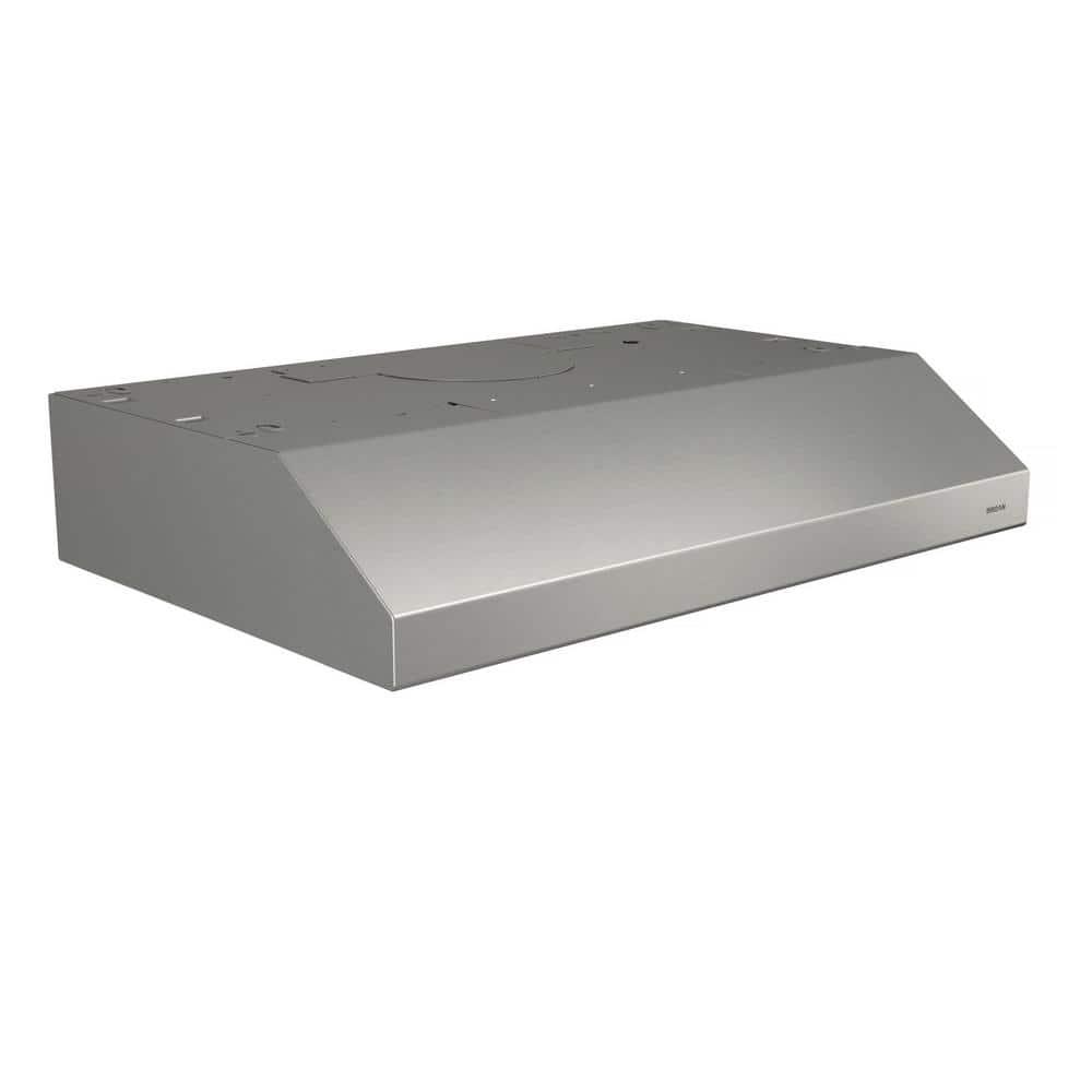 Broan NuTone 30" Stainless Steel 300 CFM Convertible Under Cabinet Range Hood with Mesh Filter
