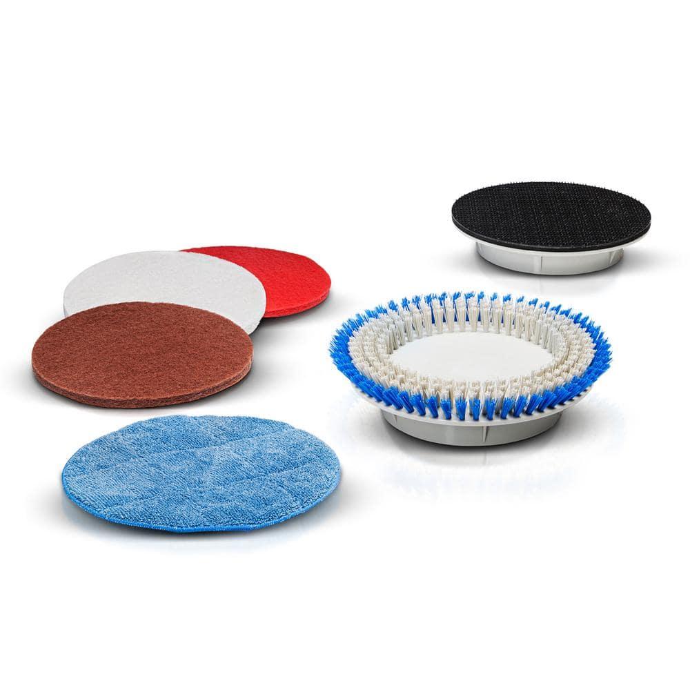 Prolux Core 15 in. Loaded Commercial Light Hand-Driven Floor Buffer Scrubber