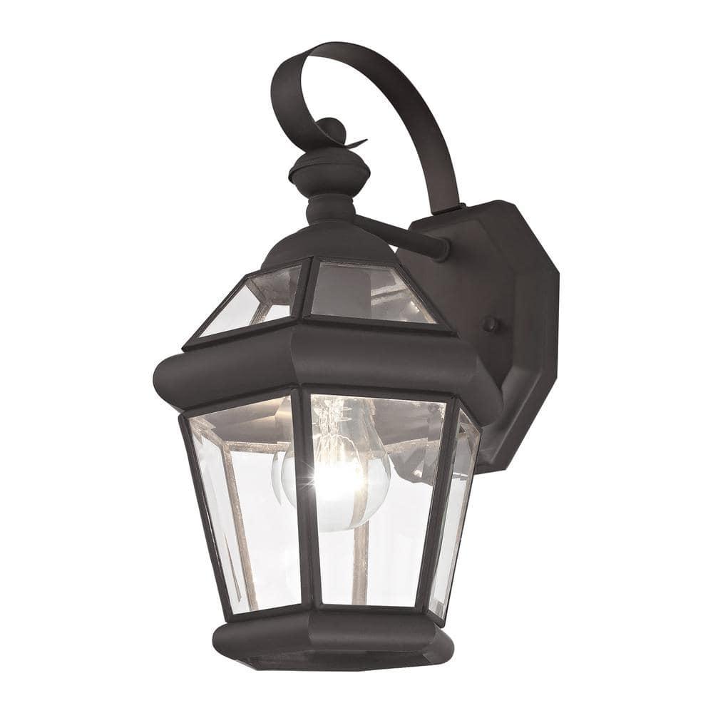 Livex Lighting Georgetown 1 - Light Wall Light in  Bronze